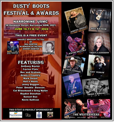 2022 Dusty Boots Festival and Awards